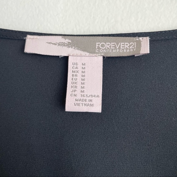 Forever 21 / Black & Brown Color Block Dress - Picture 8 of 8